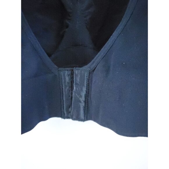 Just My Size Bra 4X Black Pure Comfort Lace Wirefree - Picture 4 of 7